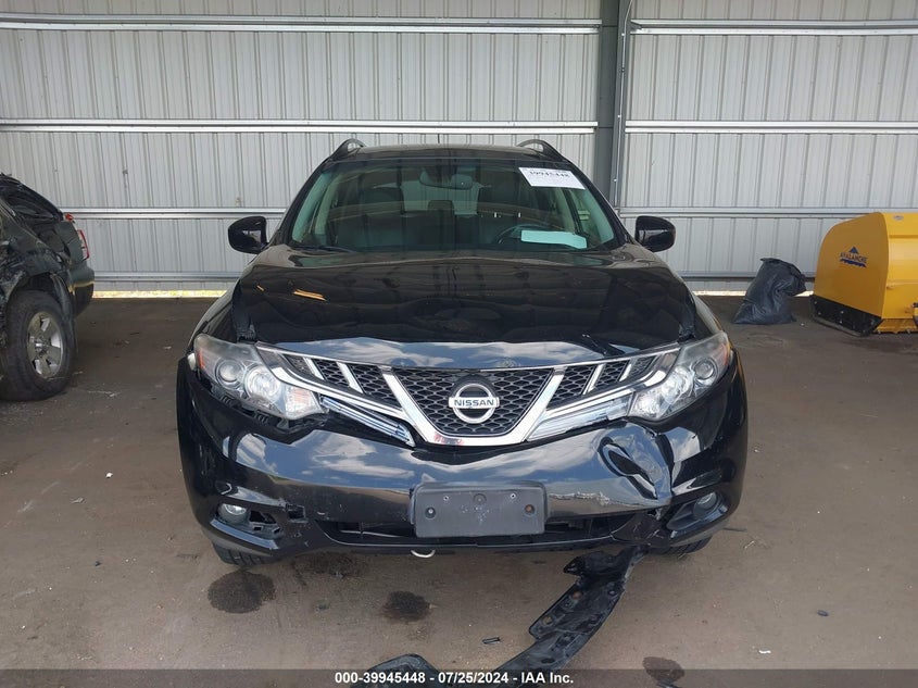2012 Nissan Murano Sl VIN: JN8AZ1MW4CW230029 Lot: 39945448