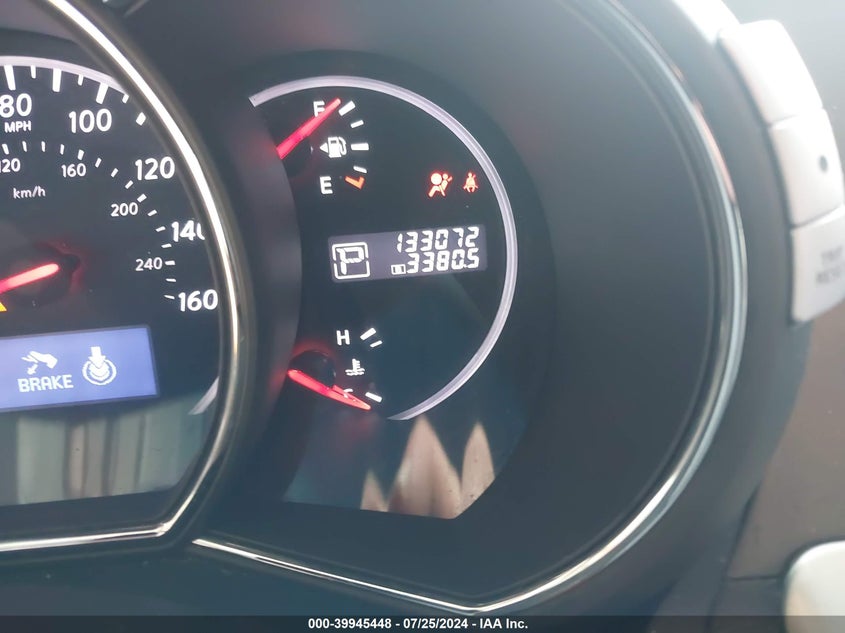 2012 Nissan Murano Sl VIN: JN8AZ1MW4CW230029 Lot: 39945448