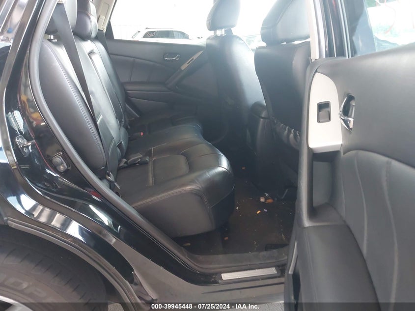 2012 Nissan Murano Sl VIN: JN8AZ1MW4CW230029 Lot: 39945448