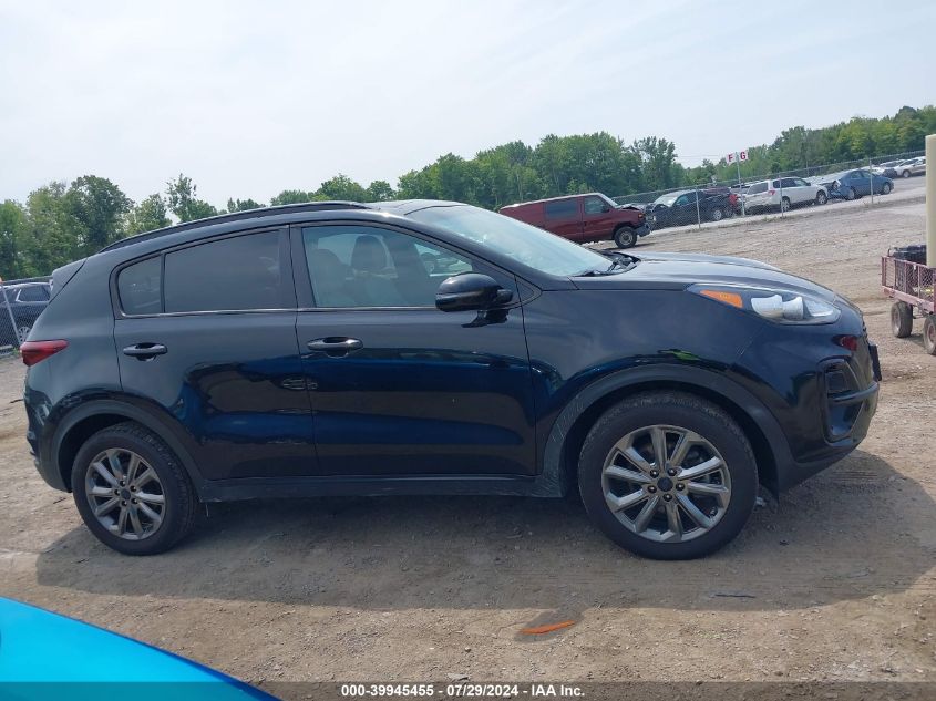 2021 Kia Sportage S VIN: KNDP6CAC4M7889910 Lot: 39945455