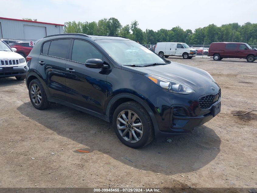 2021 Kia Sportage S VIN: KNDP6CAC4M7889910 Lot: 39945455