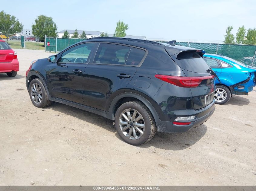 2021 Kia Sportage S VIN: KNDP6CAC4M7889910 Lot: 39945455