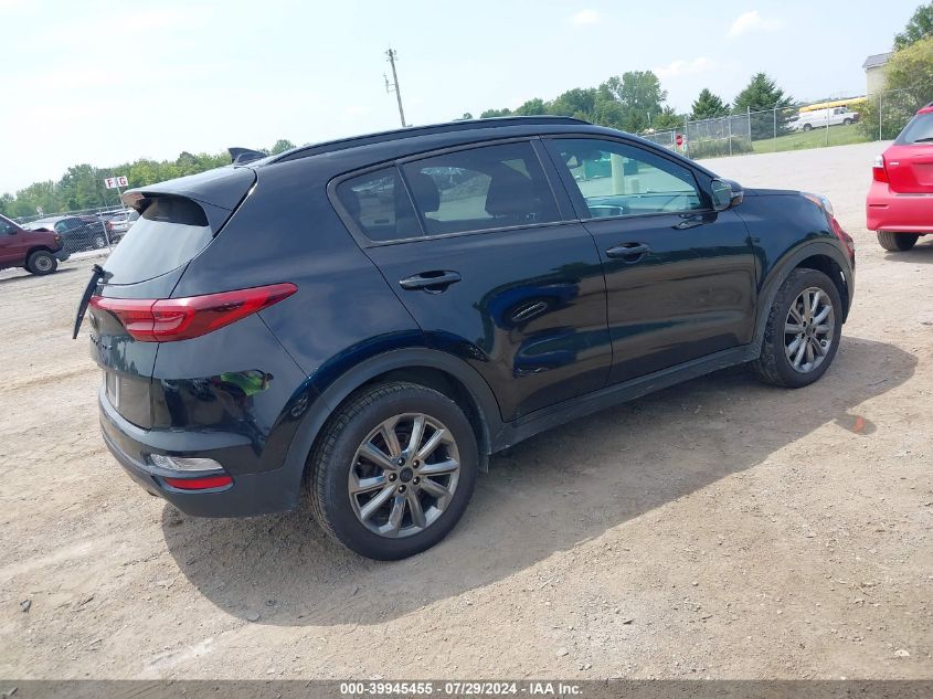 2021 Kia Sportage S VIN: KNDP6CAC4M7889910 Lot: 39945455