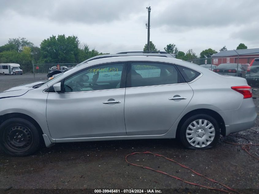 2017 Nissan Sentra S VIN: 3N1AB7APXHY381590 Lot: 39945481