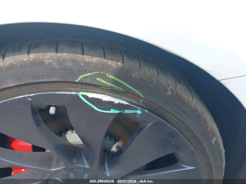 2021 Tesla Model 3 Performance Dual Motor All-Wheel Drive VIN: 5YJ3E1EC3MF849778 Lot: 39945538