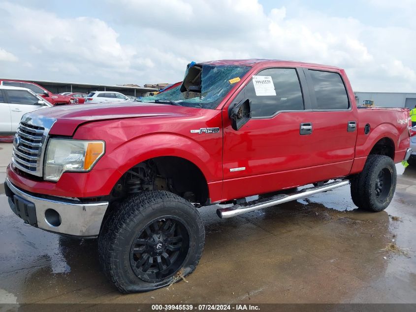 2012 Ford F-150 Xlt VIN: 1FTFW1ET5CFA66417 Lot: 39945539