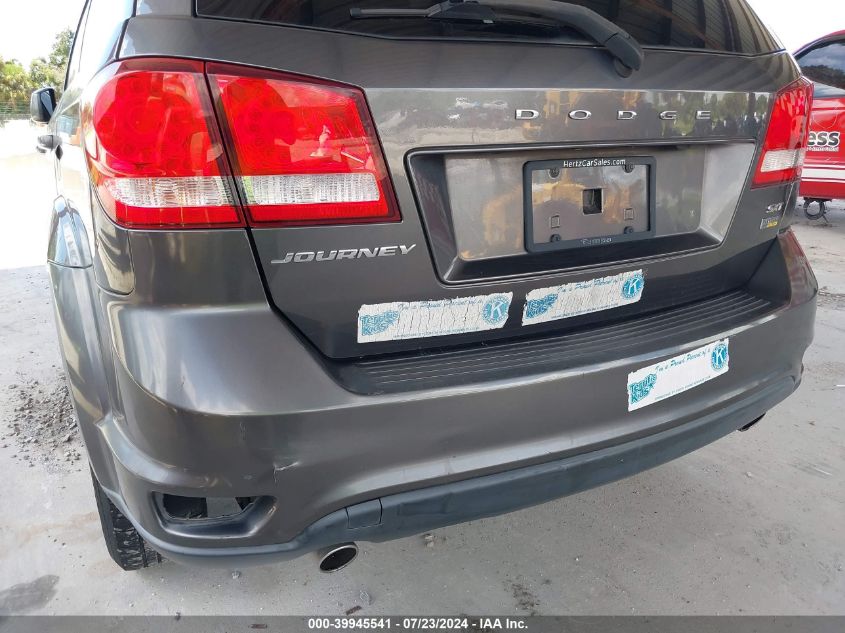 2016 Dodge Journey Sxt VIN: 3C4PDCBG9GT152984 Lot: 39945541