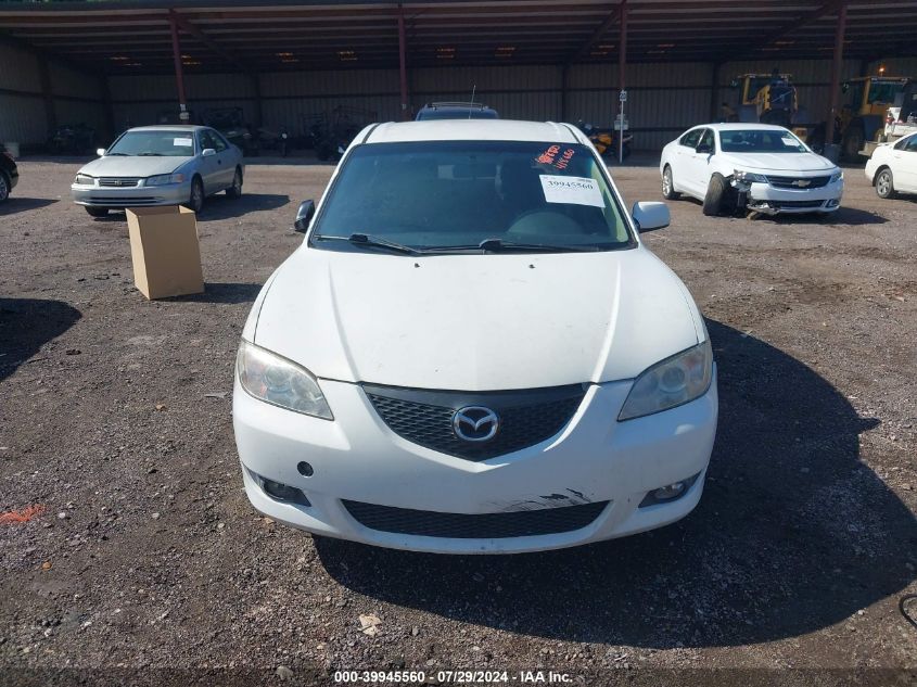 2006 Mazda Mazda3 I VIN: JM1BK32F961418680 Lot: 39945560