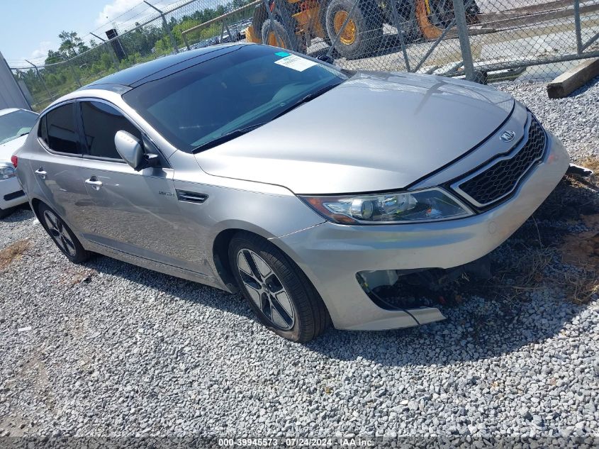 2013 Kia Optima Hybrid Ex VIN: KNAGM4AD2D5037987 Lot: 39945573