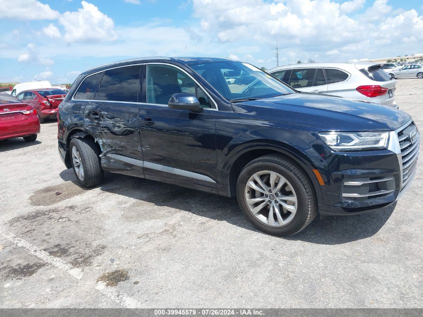 2017 Audi Q7 Premium VIN: WA1AAAF72HD019188 Lot: 39945579