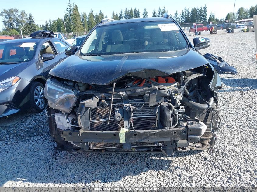 2016 Toyota Rav4 Hybrid Limited VIN: JTMDJREV4GD016700 Lot: 39945589