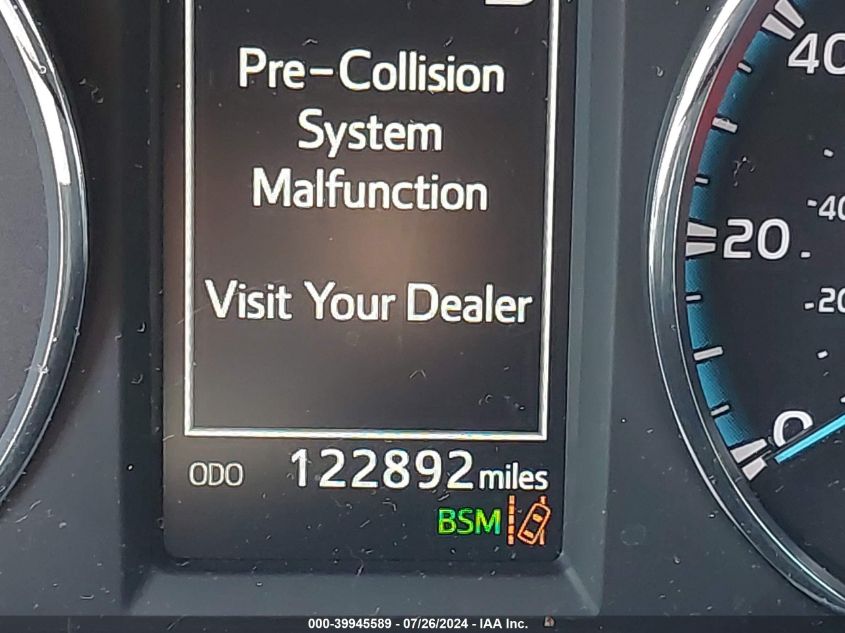 2016 Toyota Rav4 Hybrid Limited VIN: JTMDJREV4GD016700 Lot: 39945589