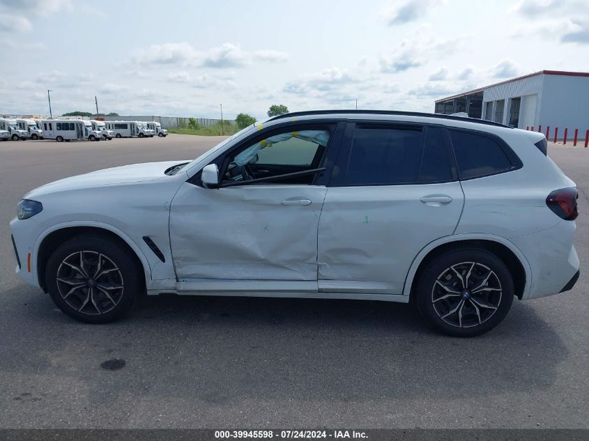 2024 BMW X3 xDrive30I VIN: 5UX53DP06R9V04005 Lot: 39945598