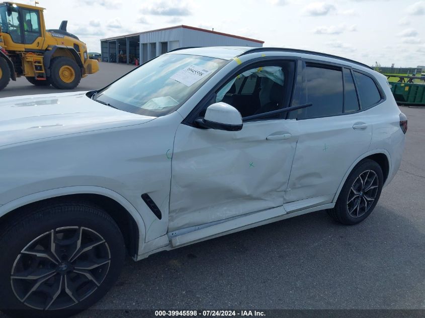 2024 BMW X3 xDrive30I VIN: 5UX53DP06R9V04005 Lot: 39945598