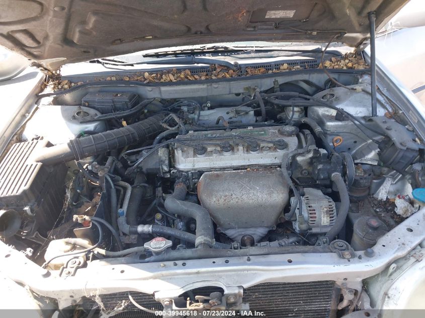 2000 Honda Accord 2.3 Lx VIN: 3HGCG665XYG701720 Lot: 39945618