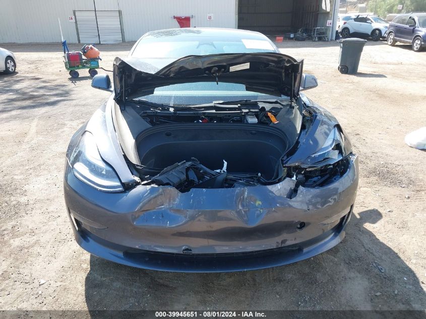 2022 Tesla Model 3 Long Range Dual Motor All-Wheel Drive VIN: 5YJ3E1EB9NF192753 Lot: 39945651