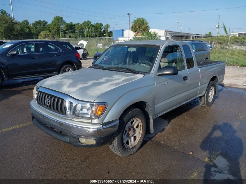 2002 Toyota Tacoma Xtracab VIN: 5TEVL52N22Z084439 Lot: 39945657