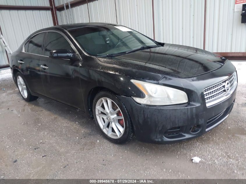 2009 Nissan Maxima 3.5 S VIN: 1N4AA51E99C808874 Lot: 39945678