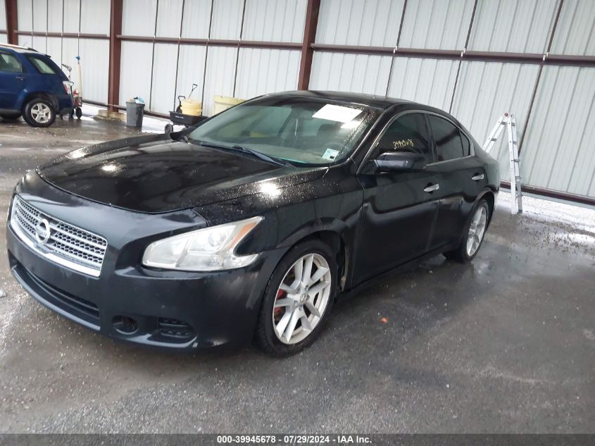 2009 Nissan Maxima 3.5 S VIN: 1N4AA51E99C808874 Lot: 39945678