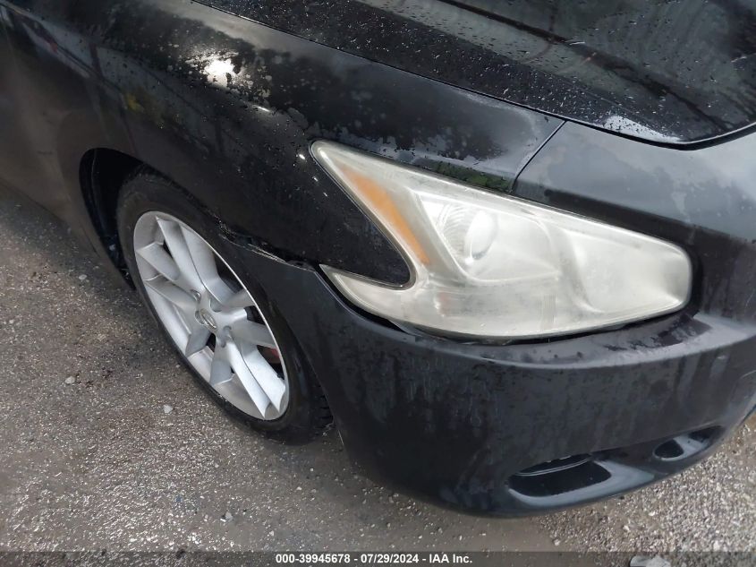 2009 Nissan Maxima 3.5 S VIN: 1N4AA51E99C808874 Lot: 39945678