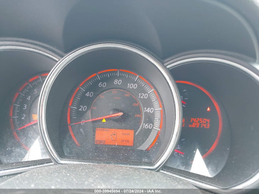 2010 Nissan Murano Sl VIN: JN8AZ1MWXAW128571 Lot: 39945694