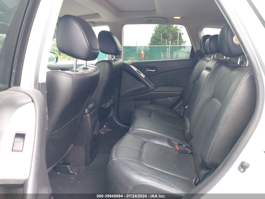 2010 Nissan Murano Sl VIN: JN8AZ1MWXAW128571 Lot: 39945694