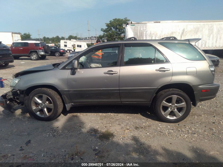 2002 Lexus Rx 300 VIN: JTJHF10U020265902 Lot: 39945701