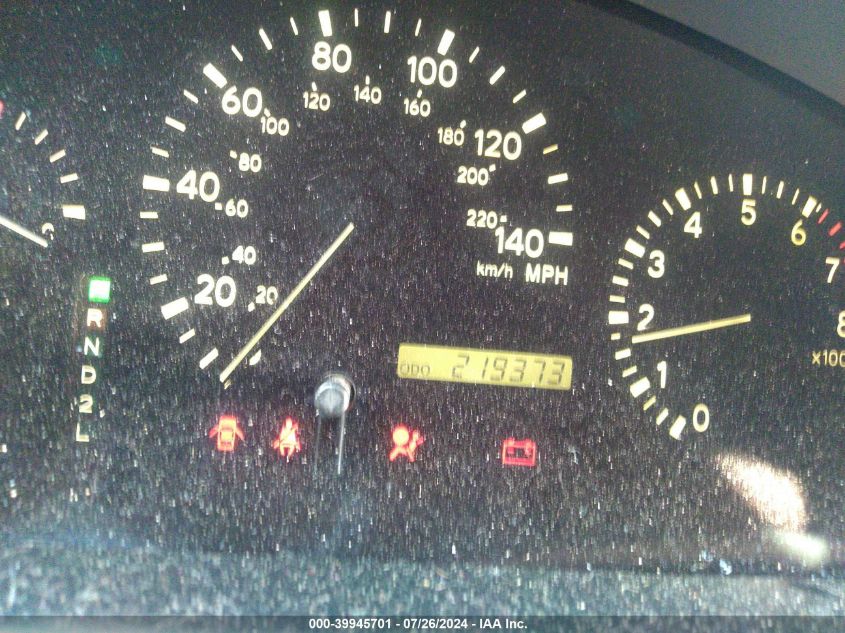 2002 Lexus Rx 300 VIN: JTJHF10U020265902 Lot: 39945701