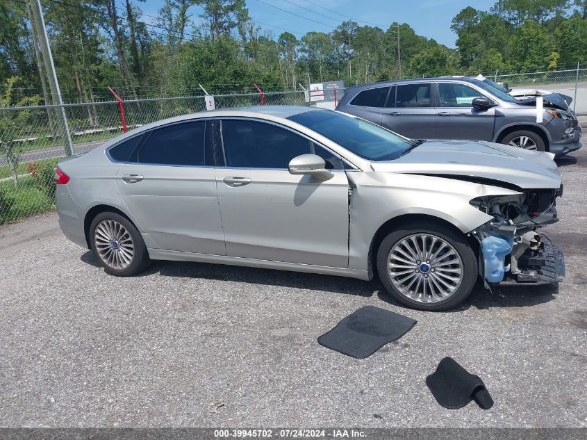 2016 Ford Fusion Titanium VIN: 3FA6P0K93GR136382 Lot: 39945702