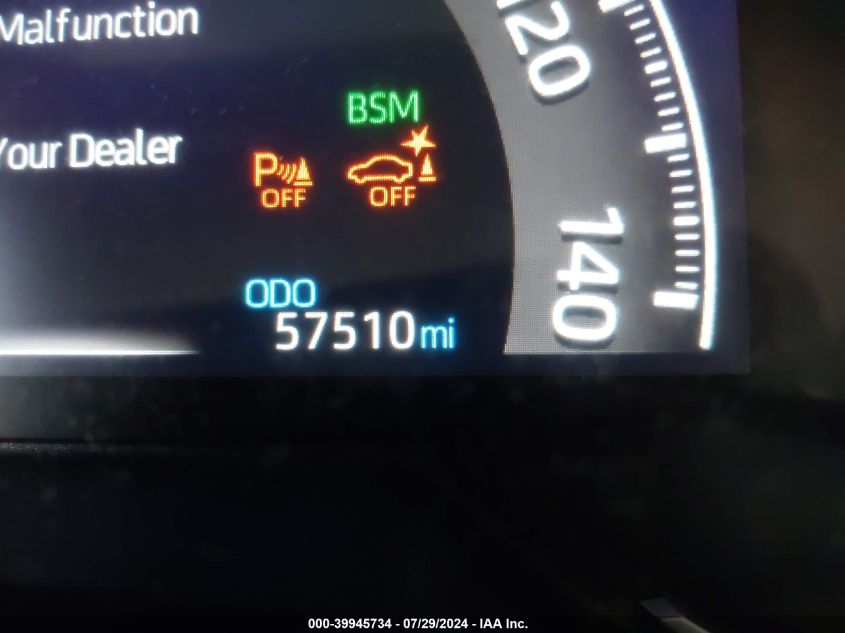 2019 Toyota Rav4 Limited VIN: JTMN1RFV0KD032775 Lot: 39945734