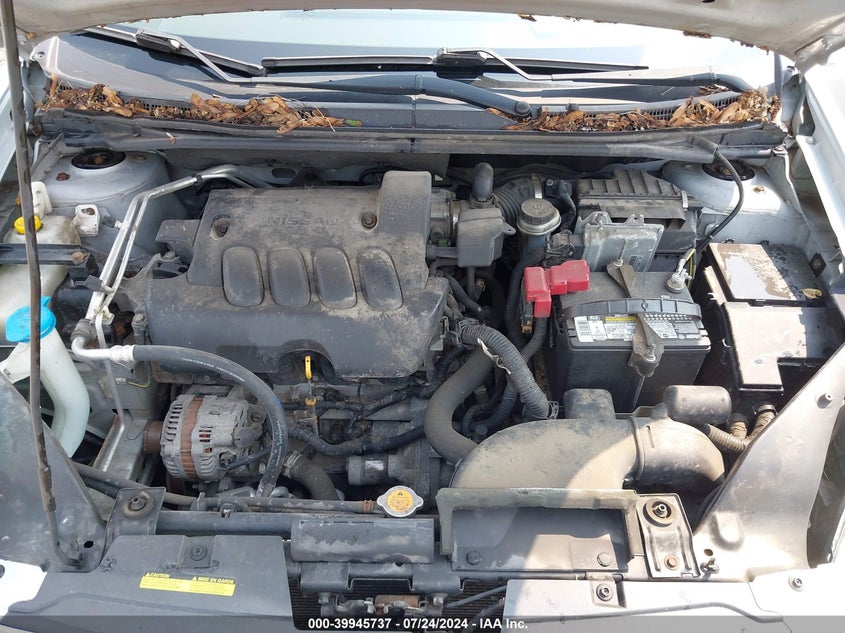 2012 Nissan Sentra 2.0 Sl VIN: 3N1AB6AP1CL621819 Lot: 39945737