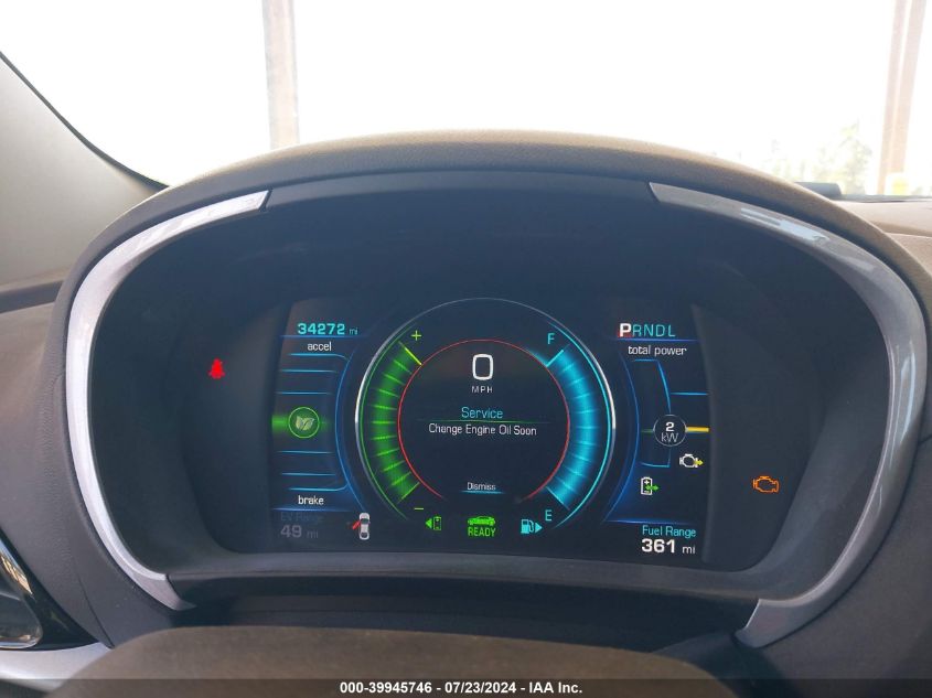 2017 Chevrolet Volt Lt VIN: 1G1RA6S55HU197101 Lot: 39945746