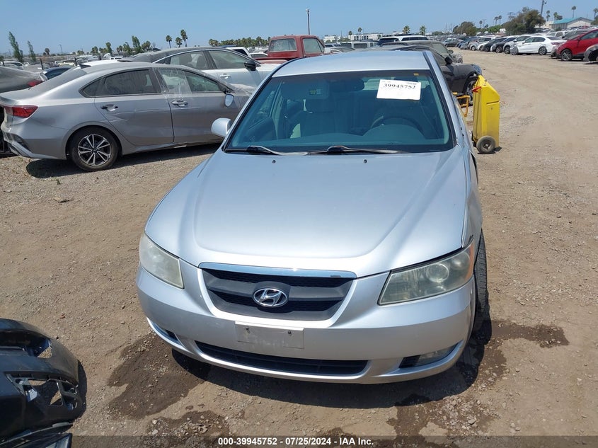 2007 Hyundai Sonata Limited/Se V6 VIN: 5NPEU46F17H248395 Lot: 39945752