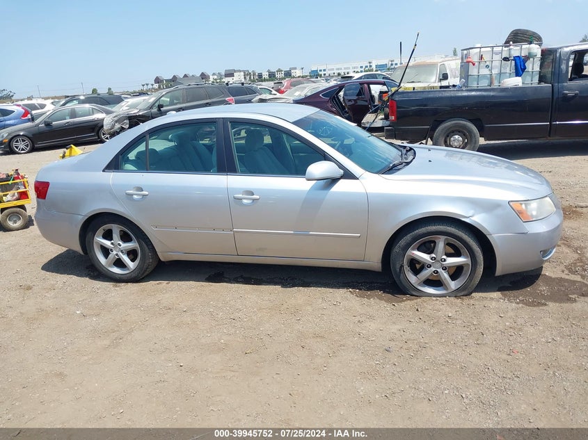 2007 Hyundai Sonata Limited/Se V6 VIN: 5NPEU46F17H248395 Lot: 39945752
