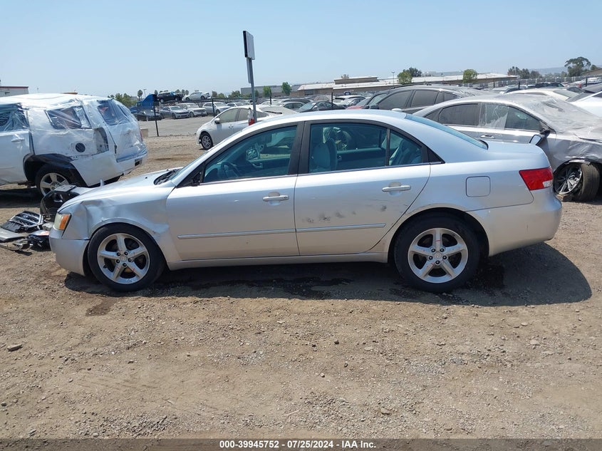 2007 Hyundai Sonata Limited/Se V6 VIN: 5NPEU46F17H248395 Lot: 39945752