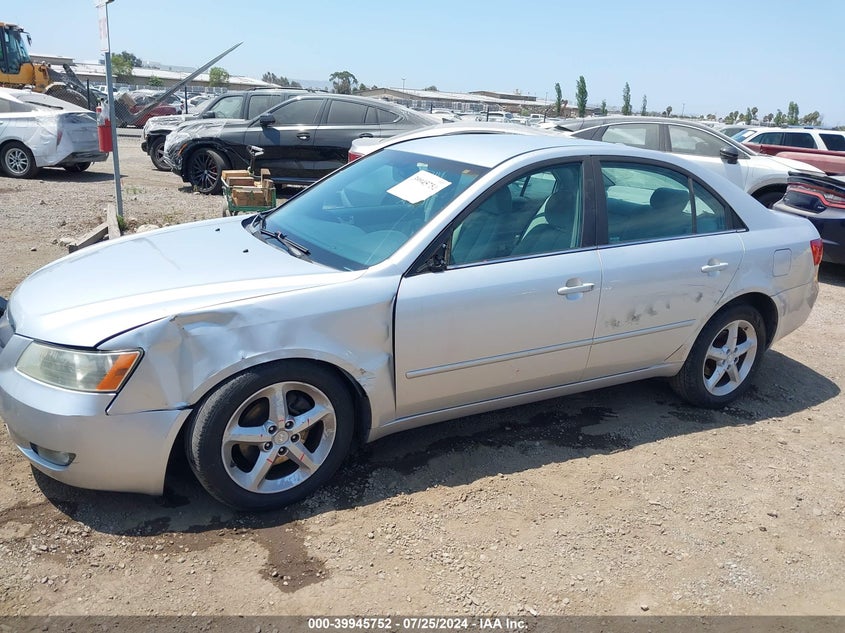 2007 Hyundai Sonata Limited/Se V6 VIN: 5NPEU46F17H248395 Lot: 39945752