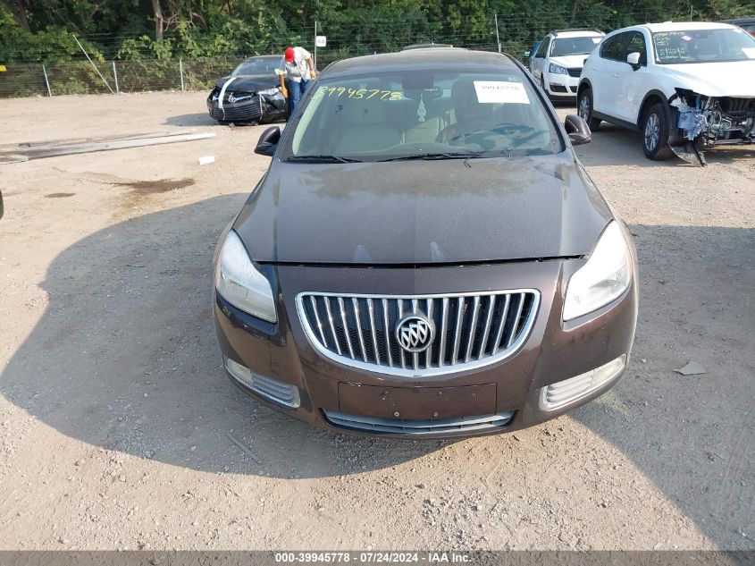 2011 Buick Regal Cxl VIN: W04GN5EC5B1129875 Lot: 39945778