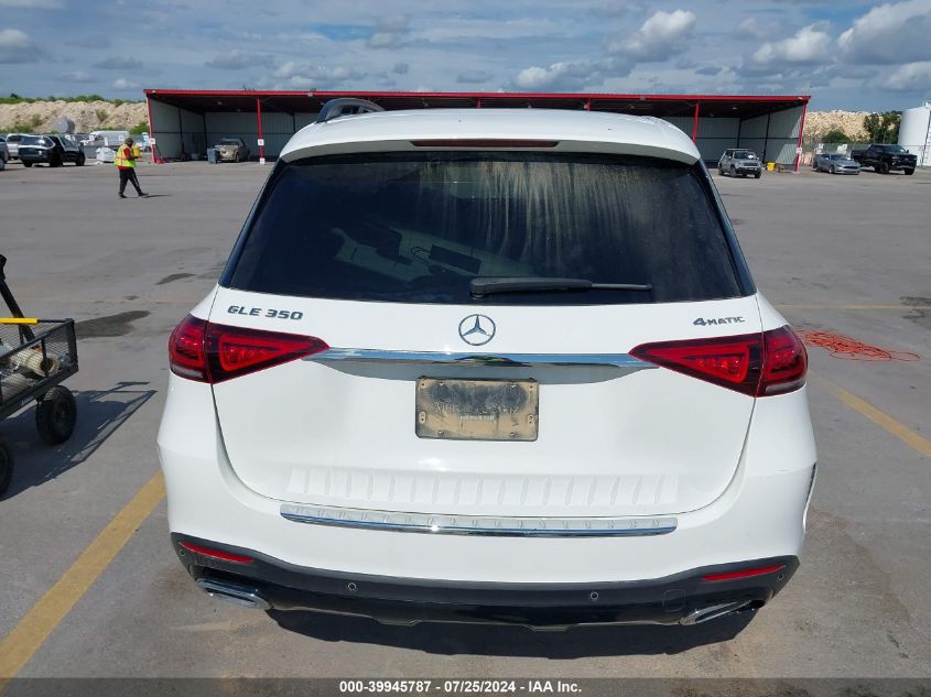 2020 Mercedes-Benz Gle 350 4Matic VIN: 4JGFB4KB3LA212542 Lot: 39945787