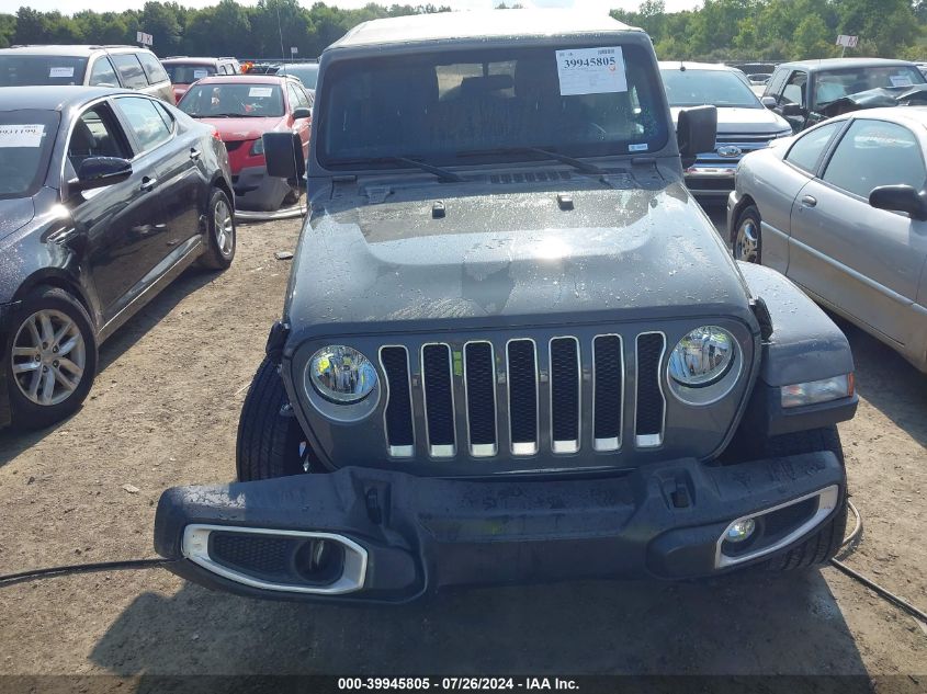 2020 Jeep Wrangler Unlimited Sahara 4X4 VIN: 1C4HJXEG4LW175089 Lot: 39945805