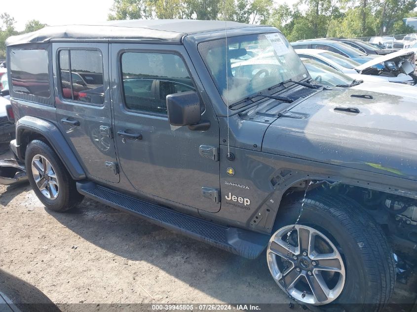 2020 Jeep Wrangler Unlimited Sahara 4X4 VIN: 1C4HJXEG4LW175089 Lot: 39945805