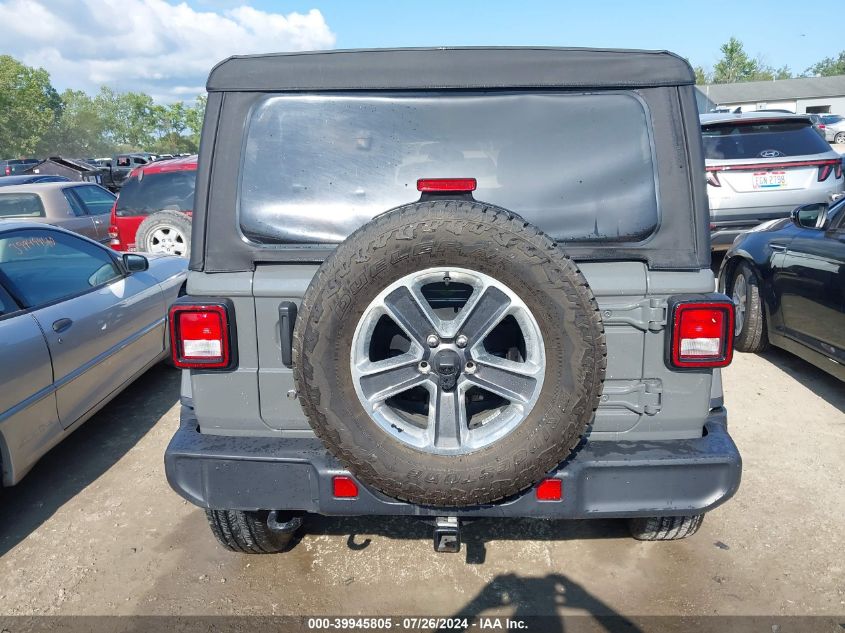 2020 Jeep Wrangler Unlimited Sahara 4X4 VIN: 1C4HJXEG4LW175089 Lot: 39945805