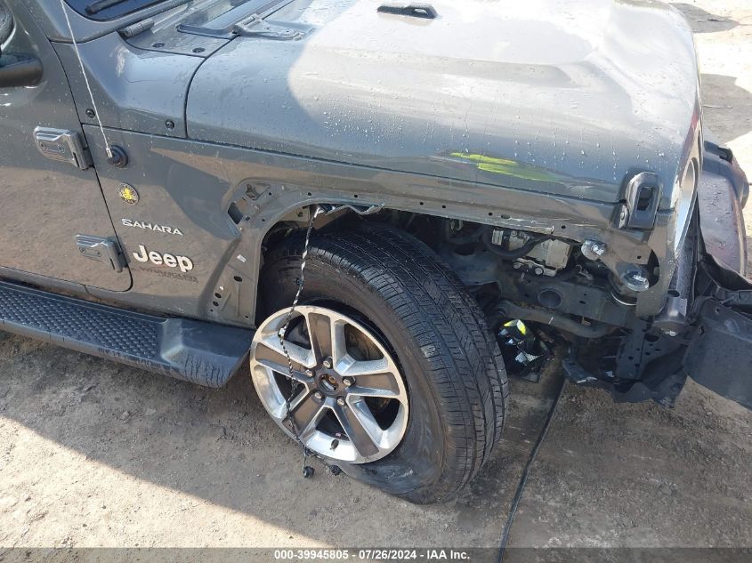 2020 Jeep Wrangler Unlimited Sahara 4X4 VIN: 1C4HJXEG4LW175089 Lot: 39945805