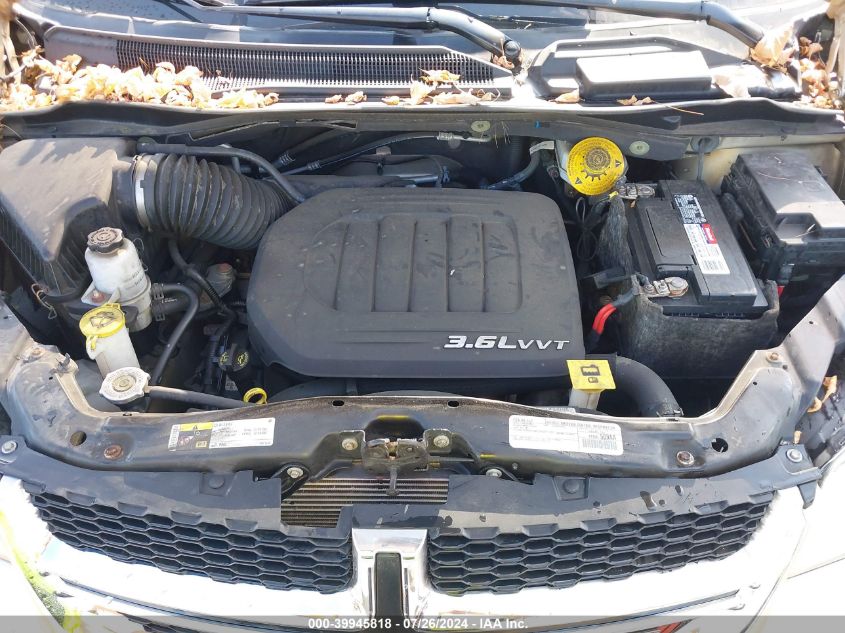 2016 Dodge Grand Caravan Sxt VIN: 2C4RDGCG7GR309476 Lot: 39945818