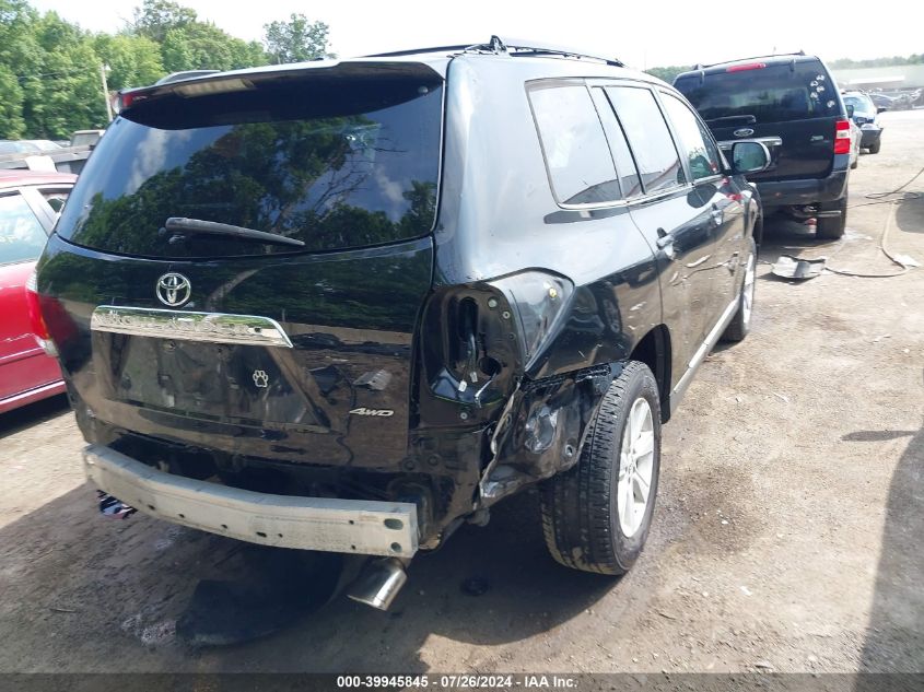2012 Toyota Highlander Base V6 VIN: 5TDBK3EH4CS121618 Lot: 39945845