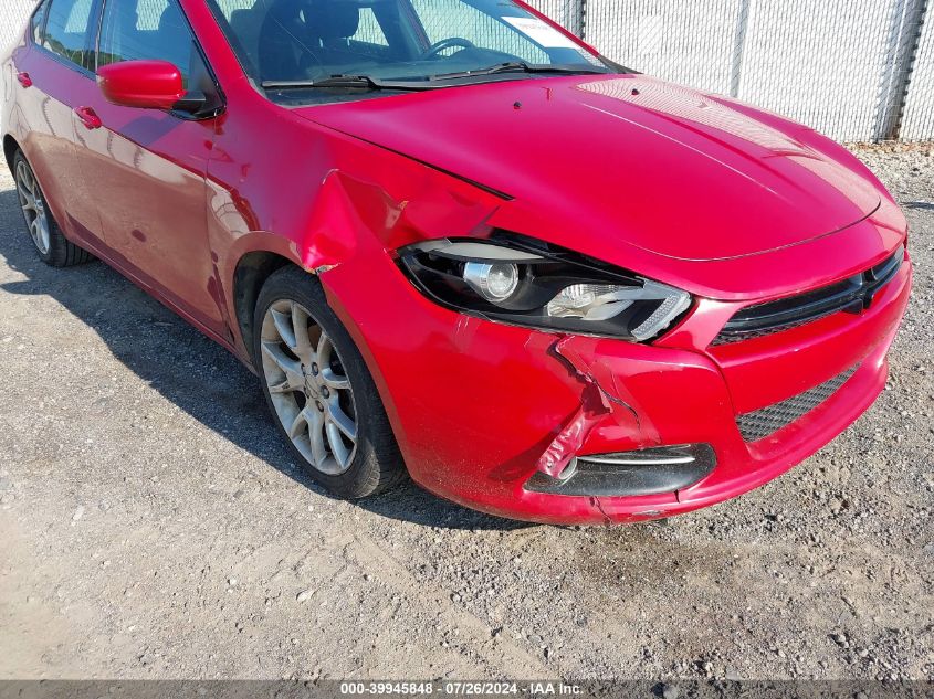 2013 Dodge Dart Sxt VIN: 1C3CDFBAXDD336199 Lot: 39945848