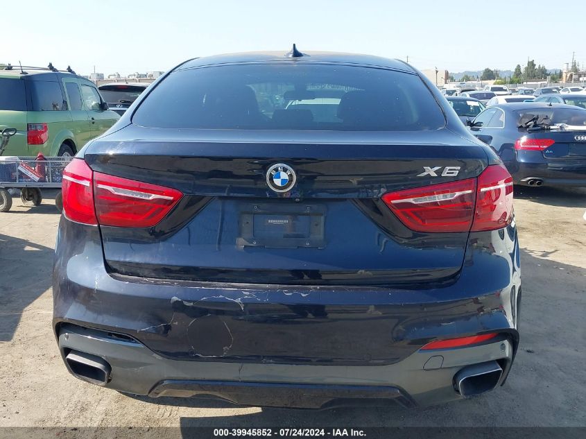 2016 BMW X6 Sdrive35I VIN: 5UXKU0C58G0F92537 Lot: 39945852