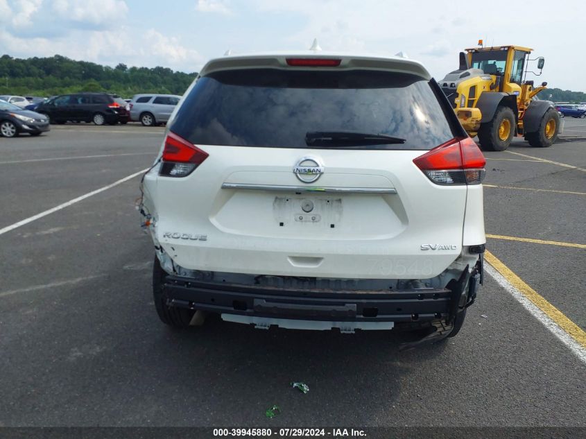 2019 Nissan Rogue Sv VIN: JN8AT2MV6KW380012 Lot: 39945880