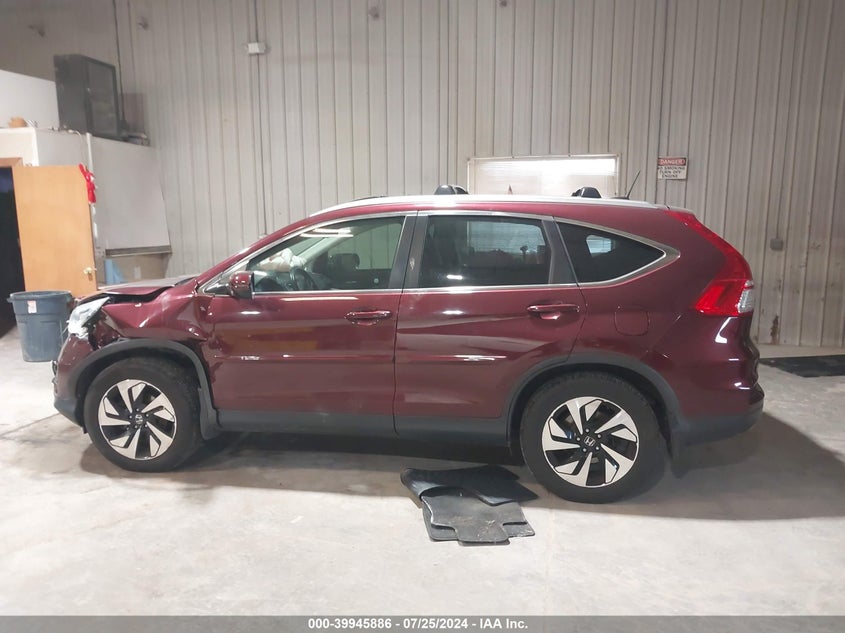 2015 Honda Cr-V Touring VIN: 5J6RM4H99FL056493 Lot: 39945886