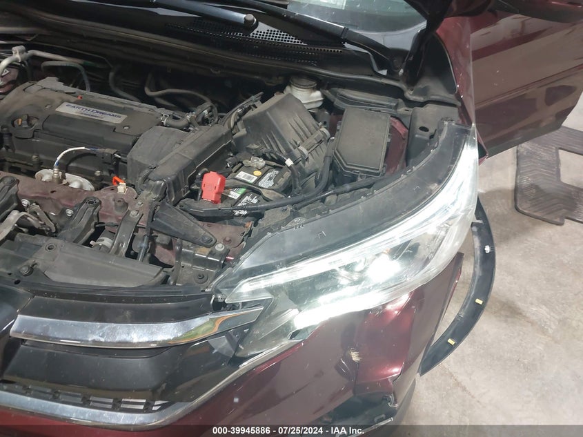 2015 Honda Cr-V Touring VIN: 5J6RM4H99FL056493 Lot: 39945886