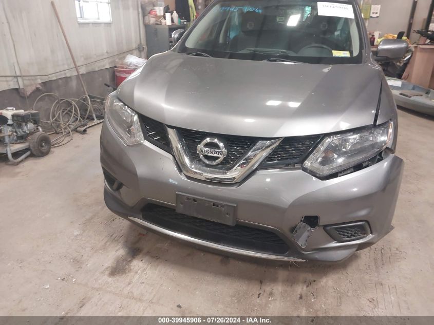 2016 Nissan Rogue S VIN: JN8AT2MVXGW143059 Lot: 39945906